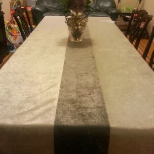 Croc Tablecloth Runner Style 2