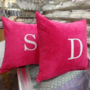 Suede Throw Emb