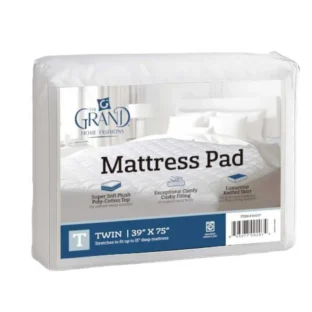 The Grand Quilted Fitted Mattress Pad
