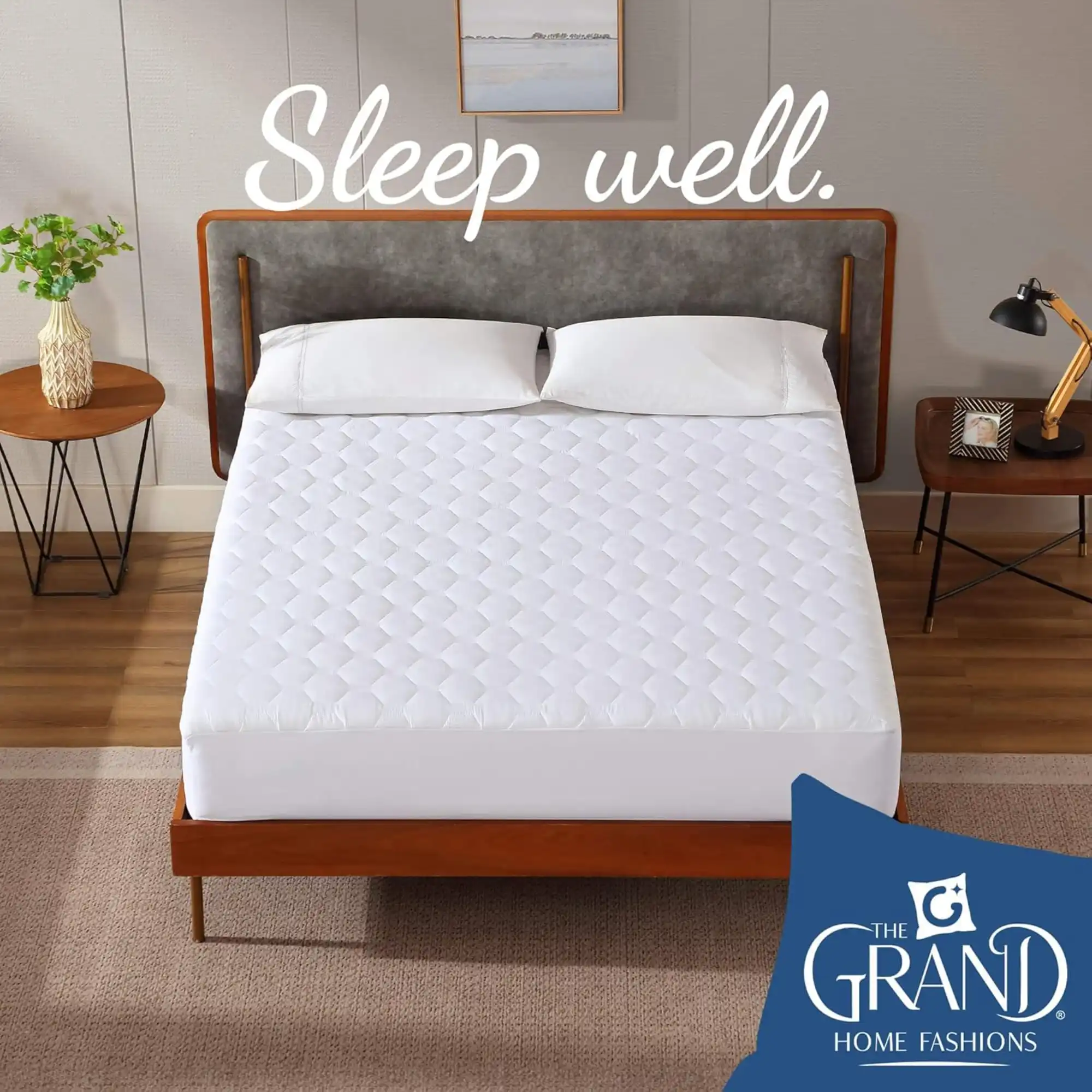 The Grand Quilted Fitted Mattress Pad - Image 2