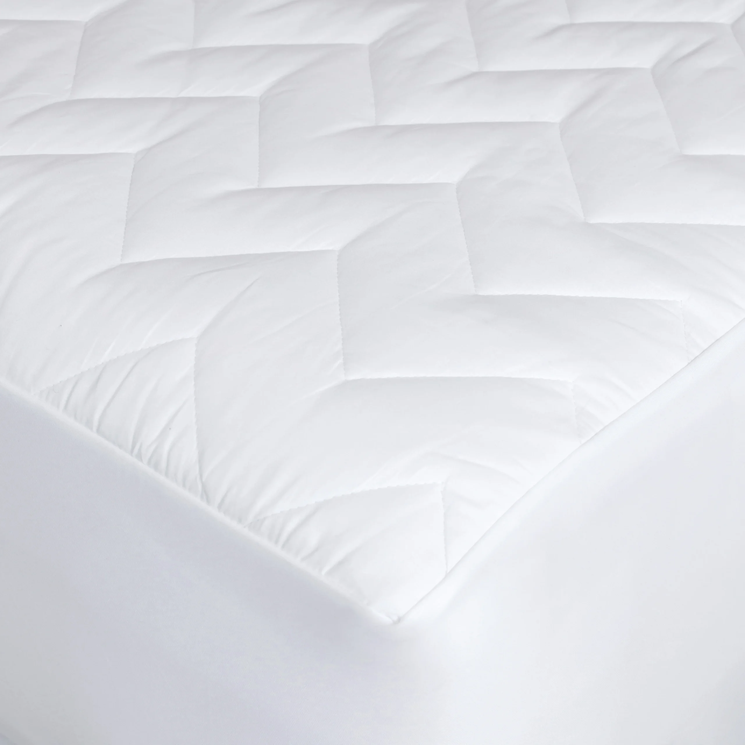 Waterguard Cotton Quilted Waterproof Fitted Mattress Pad - Image 3