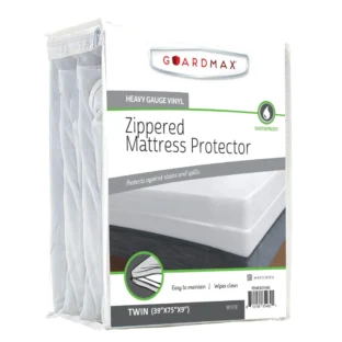 Guardmax Heavy Gauge Vinyl Zippered Mattress Protector