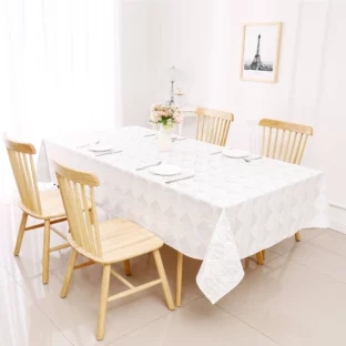 Geometric Gold Tablecloth 1406