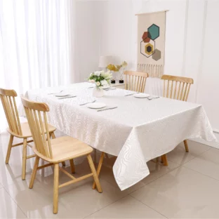 Ripple Gold Tablecloth 1347