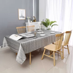 Zig Zag Light Tablecloth 1339