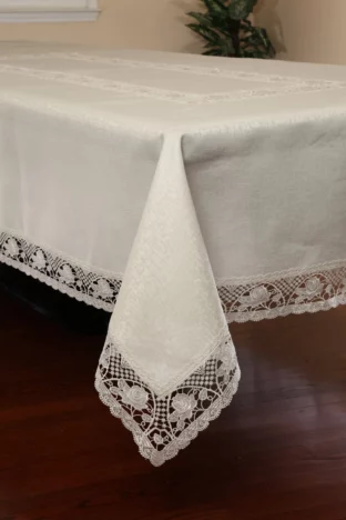 Rose Lace Tablecloth