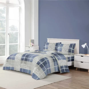 Casual Plaid Blue