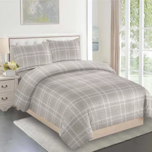 Simple Plaid Taupe