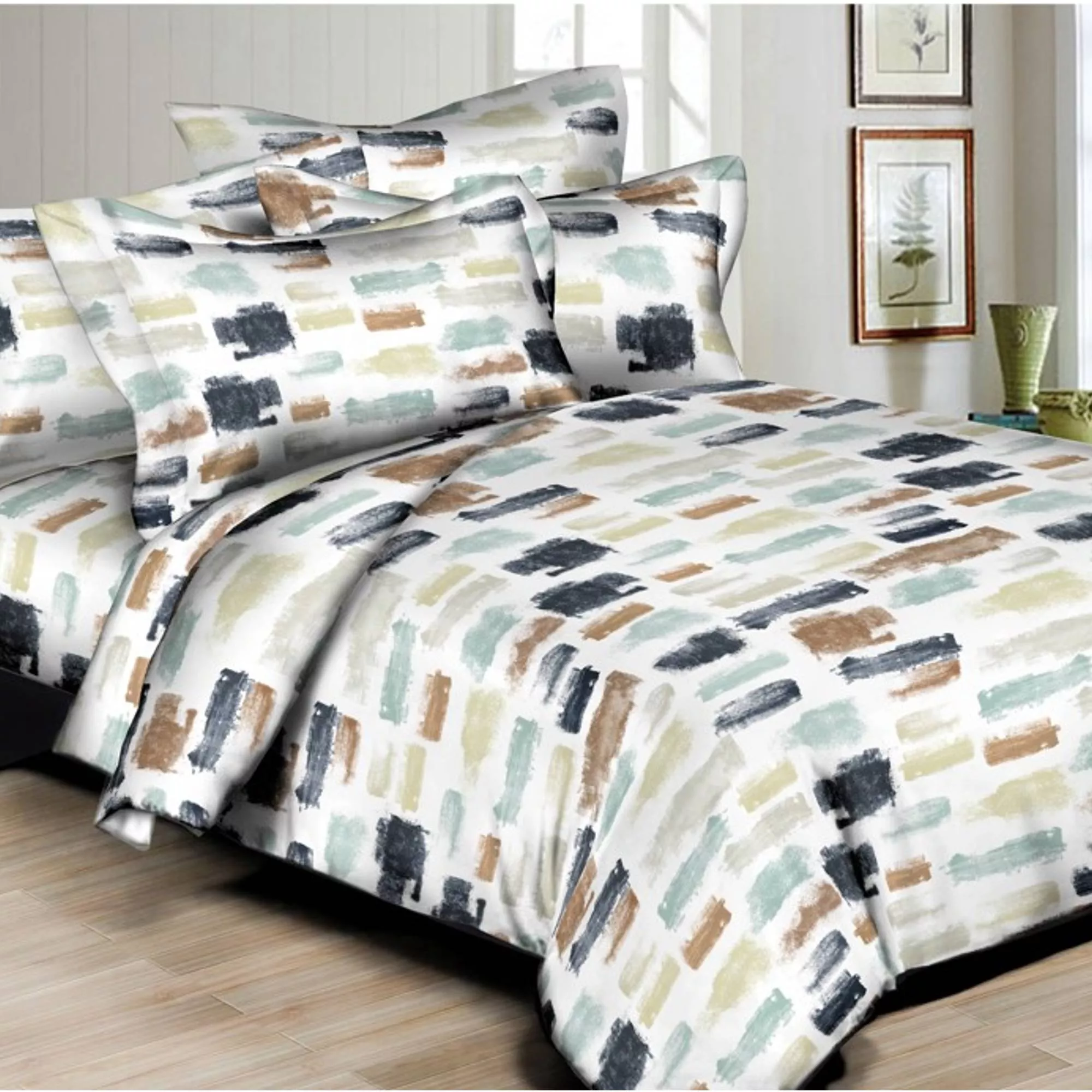 Stroked Wall Beige