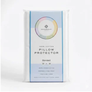 Damask Cotton  Zipppered Pillow Protector