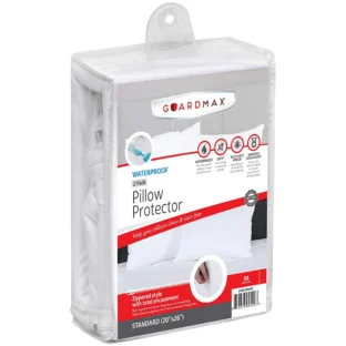 Gaurdmax Waterproof Zippered Pillow Protector
