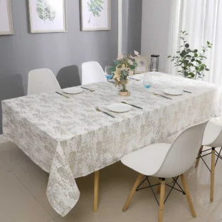 Mosiac Gold Tablecloth 1402