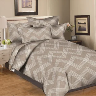 Inverted Chevron Taupe