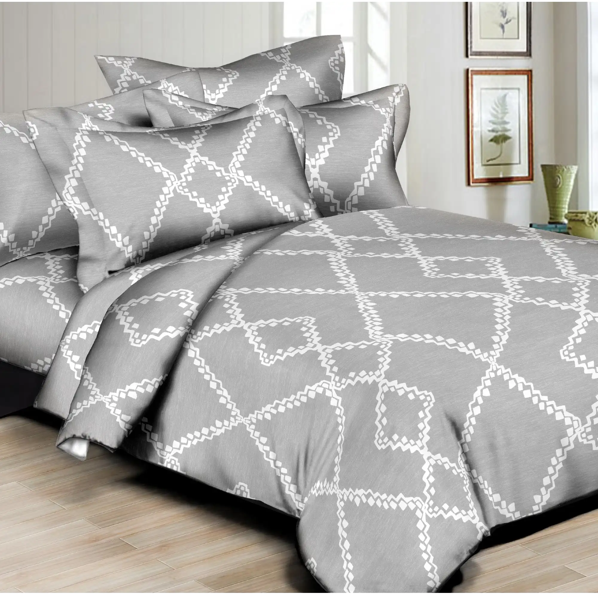 Lacey Diamonds Gray
